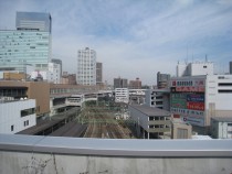 線路の上
